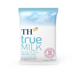 Sữa Tươi Sạch Nguyên Chất Trong Bịch Giấy 220 ml
