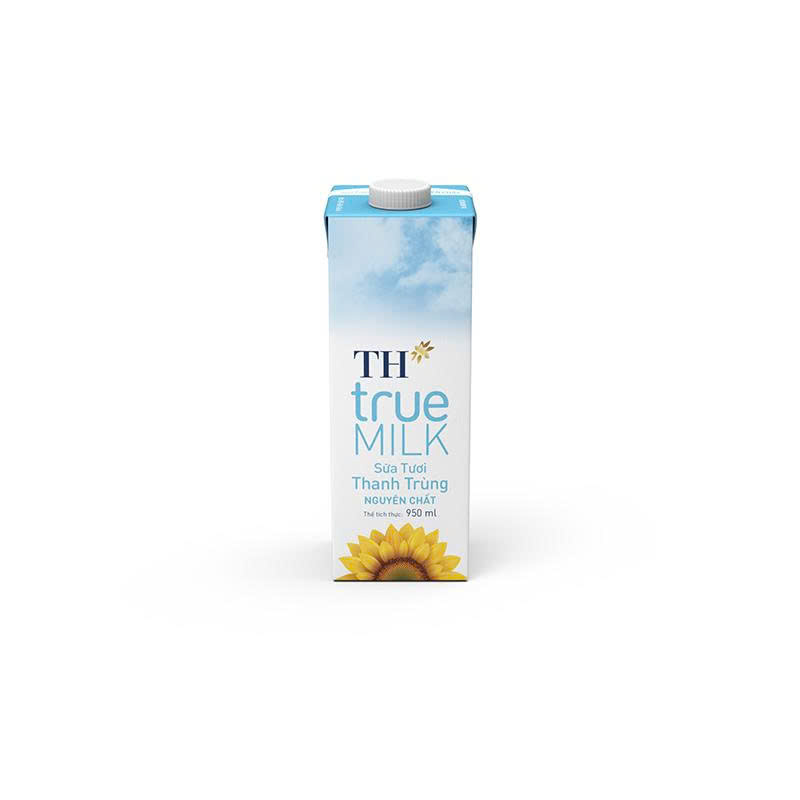 Sữa Tươi Sạch Thanh Trùng TH true MILK Nguyên Chất 950 ml