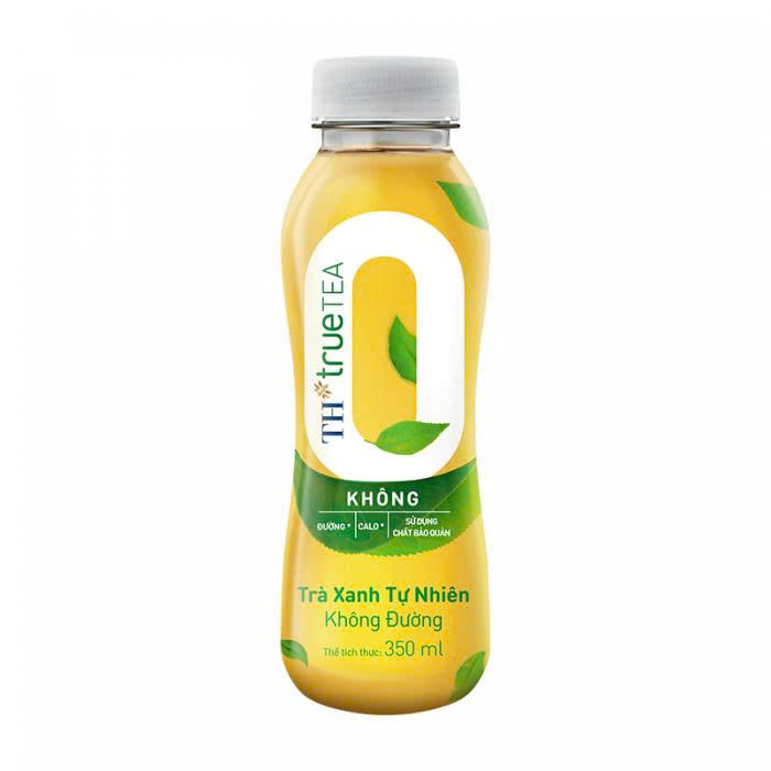 TRÀ XANH TỰ NHIÊN KHÔNG ĐƯỜNG 350 ml